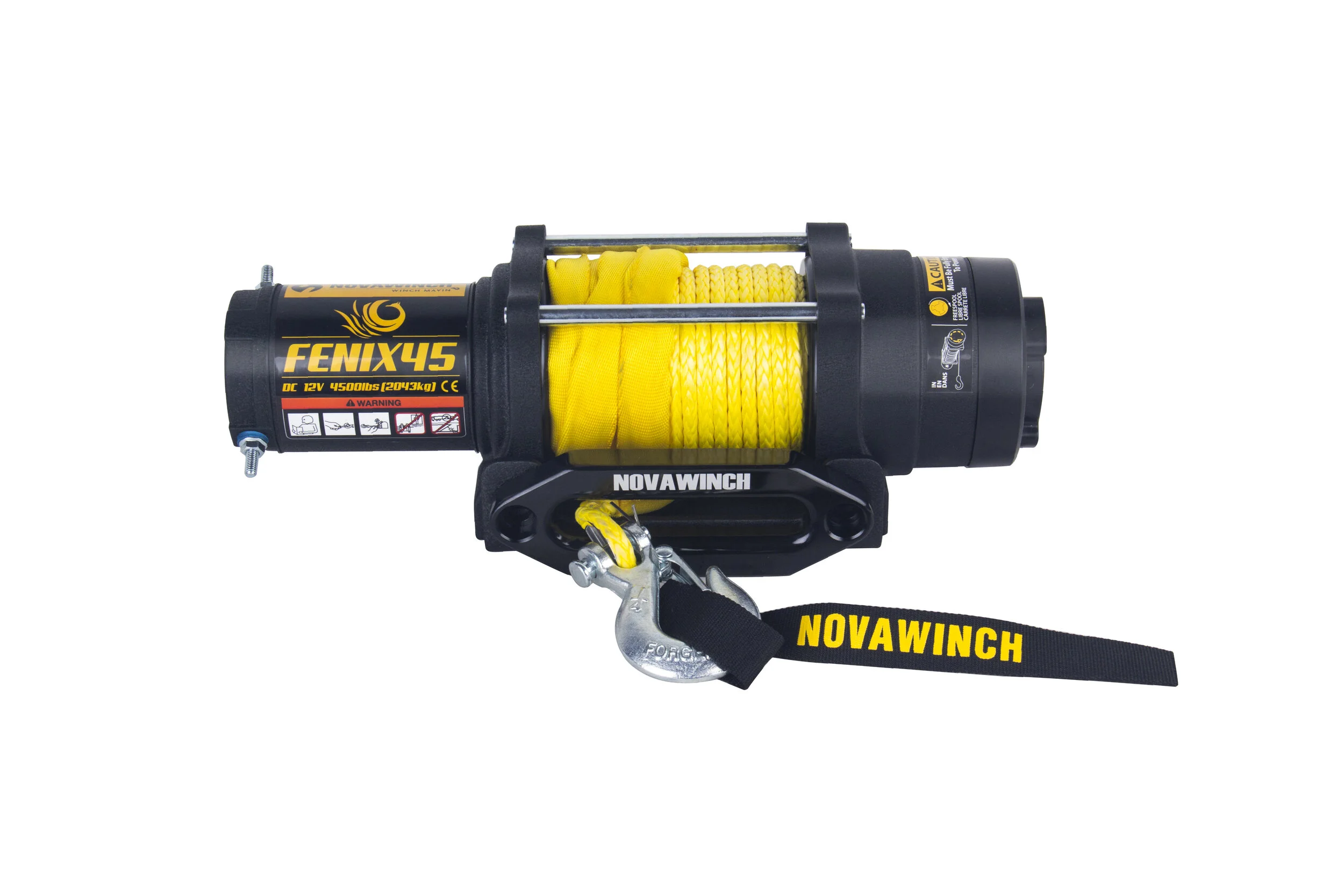 FĒNIX 4500 Synthetic Rope ATV/UTV/Sxs Winch built for overuse